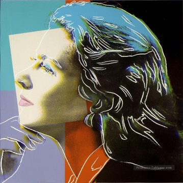 Ingrid Bergman comme elle même Andy Warhol Peinture à l'huile